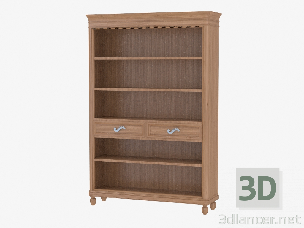 modello 3D libreria CO319 - anteprima