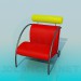 3d model Silla - vista previa