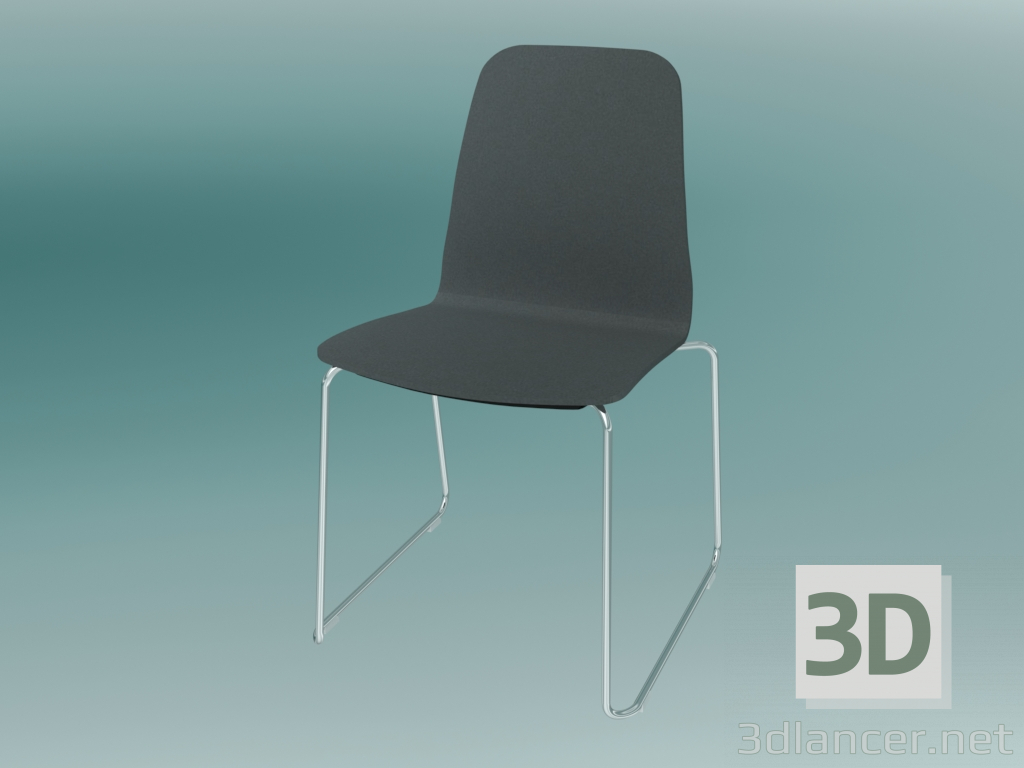 3d model Visitor Chair (K11V3) - preview