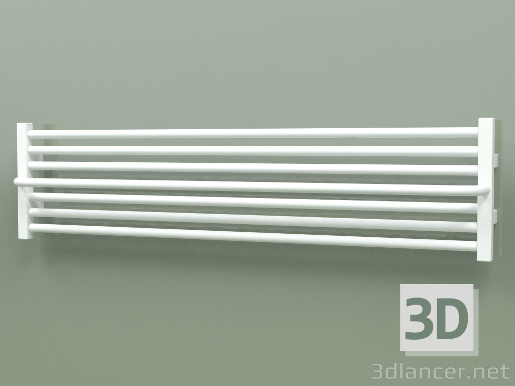 3d model Barra de toalla con calefacción Lima (WGLIM030120-SX, 300x1200 mm) - vista previa