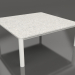 3d model Mesa de centro 94×94 (Gris ágata, DEKTON Sirocco) - vista previa