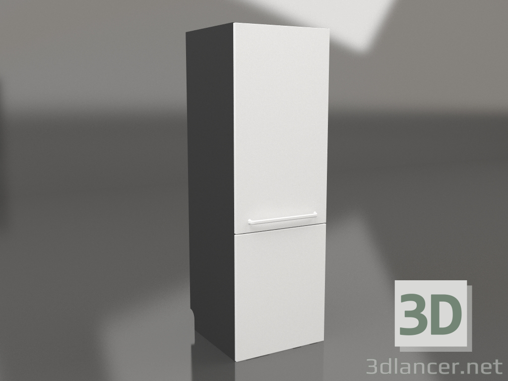 modello 3D Camera congelatore 60 cm (bianco) - anteprima