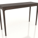modello 3D Tavolo consolle FARGO 1200x400x800 mm (rovere scuro) - anteprima