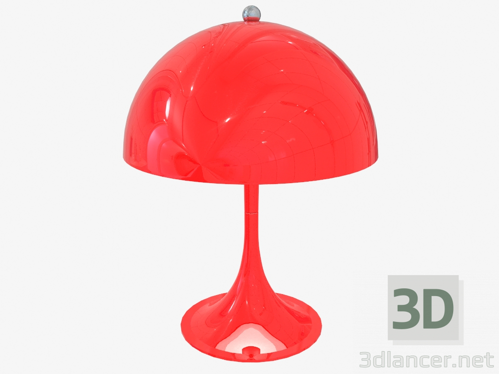 3d model Table lamp PANTHELLA MINI (red) - preview