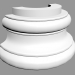 3d model Semicolumn (base) L9320 - vista previa