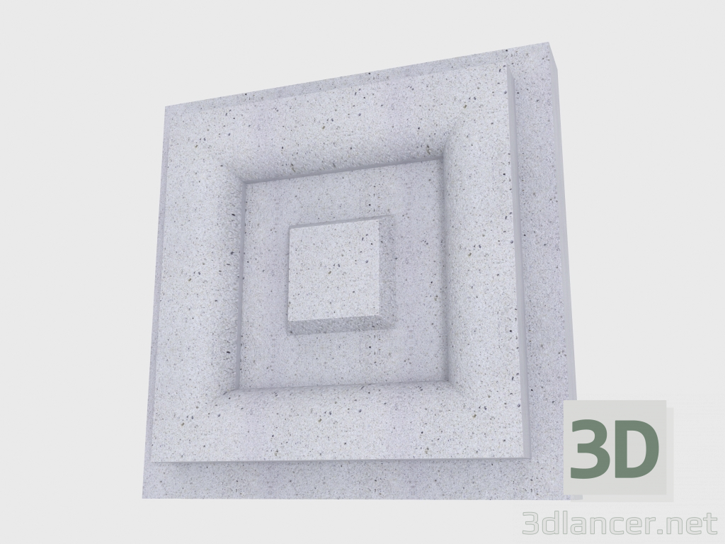 Modelo 3d Painel (FD21M) - preview