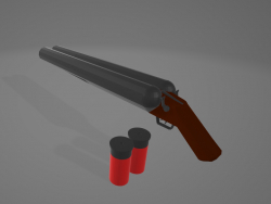 Double barrel shotgun