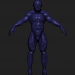 Modelo 3d Humana - preview