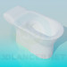 3d model Toilet bowl - preview