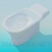 3d model Toilet bowl - preview