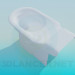 3d model Toilet bowl - preview