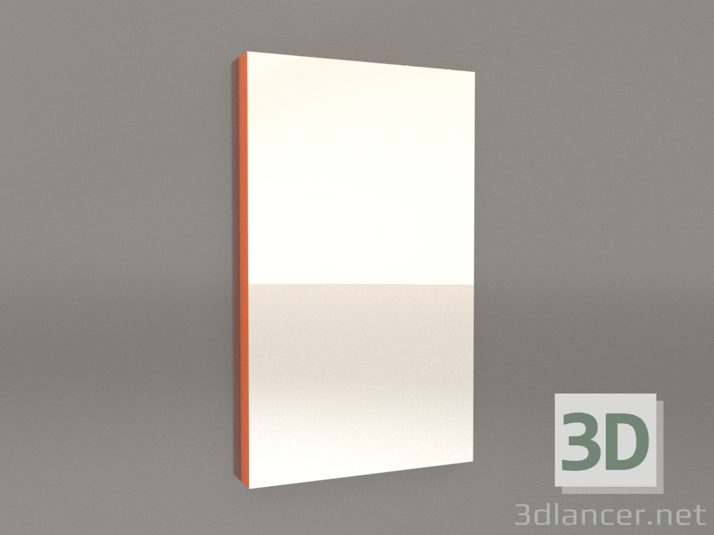 3d model Espejo ZL 11 (450x750, luminoso naranja brillante) - vista previa