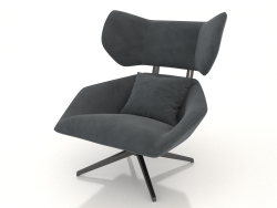 Fauteuil Boston (graphite)