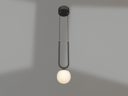 Lampe SP-BEADS-HANG-U-R130-10W Warm3000 (BK-GD, 275 °, 230V)