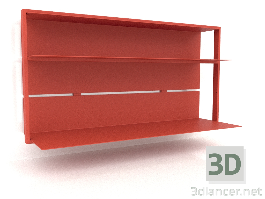 3d model Sistema de estanterías (composición 07) - vista previa