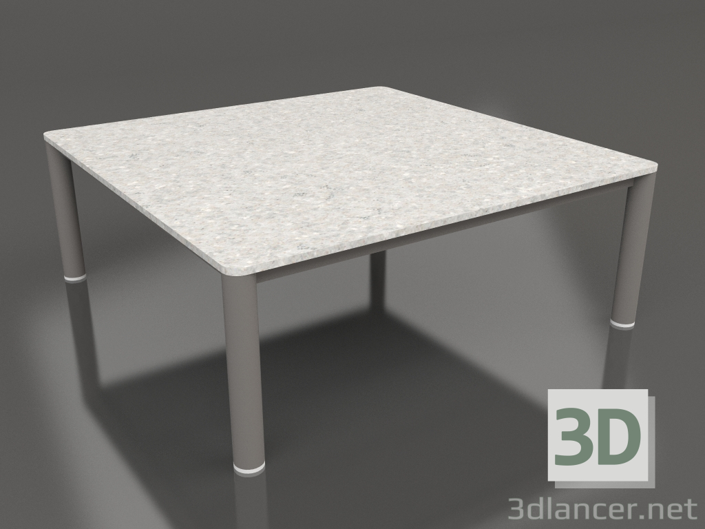 3D Modell Couchtisch 94×94 (Quarzgrau, DEKTON Sirocco) - Vorschau