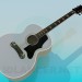 3d model Acoustic Guitar - preview