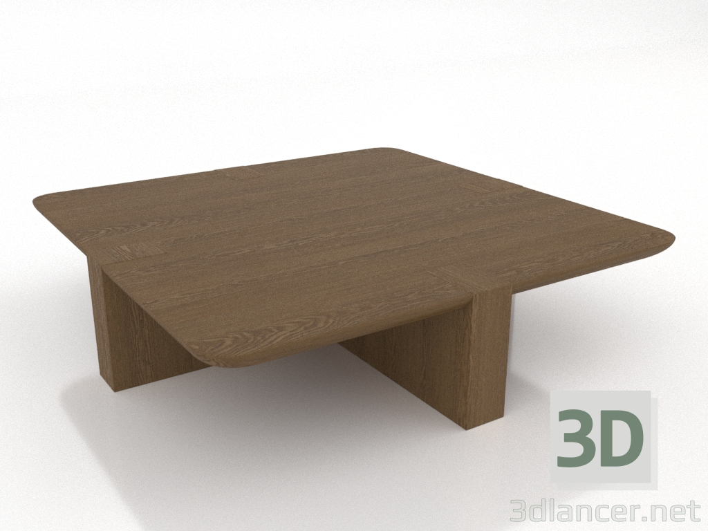 Modelo 3d Mesa de centro quadrada PETRA - preview Modelo 3d Mesa de centro quadrada PETRA - preview