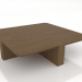 Modelo 3d Mesa de centro quadrada PETRA - preview