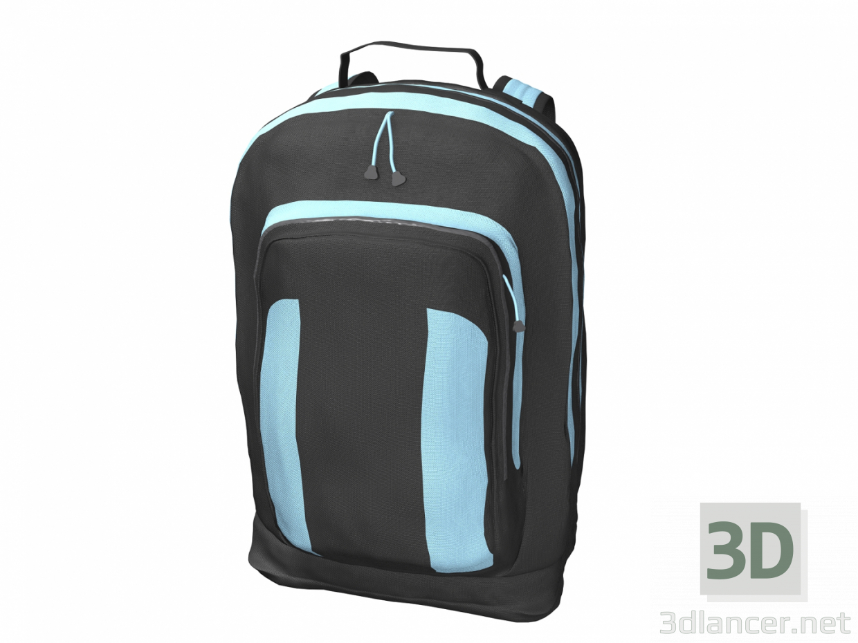 3d Backpack model buy - render