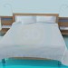 3D modeli Yatak - önizleme
