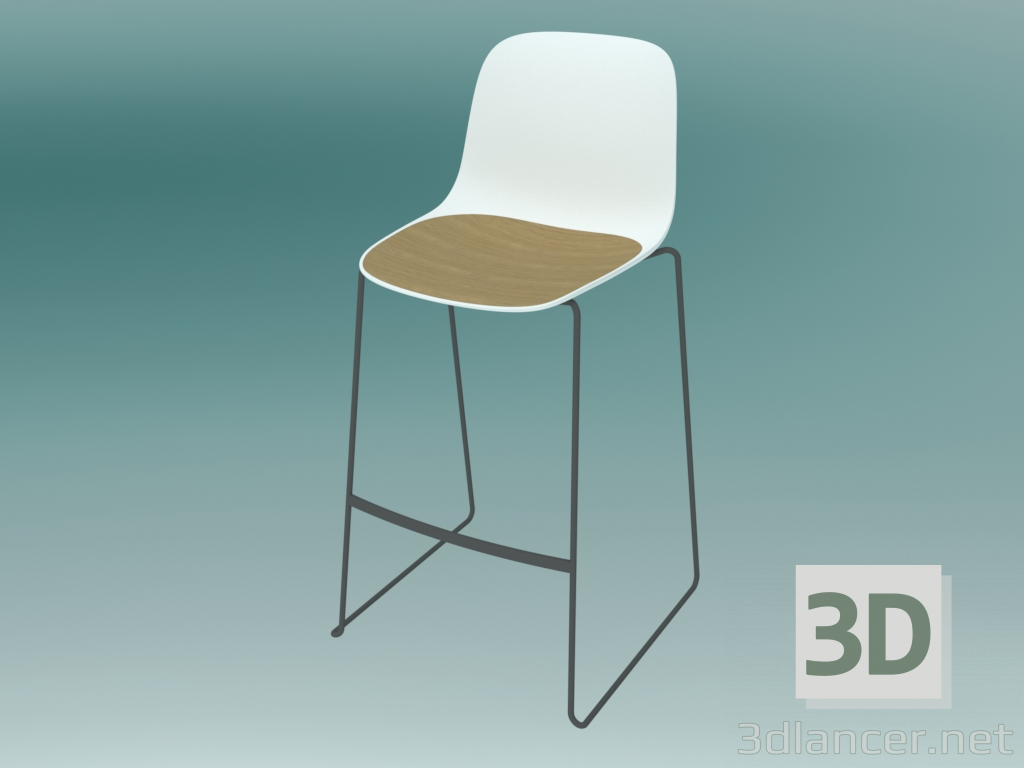 3D Modell Stapelstuhl SEELA (S321 ohne Polsterung) - Vorschau