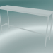 modèle 3D Table rectangulaire Base High 50x190x105 (Blanc) - preview