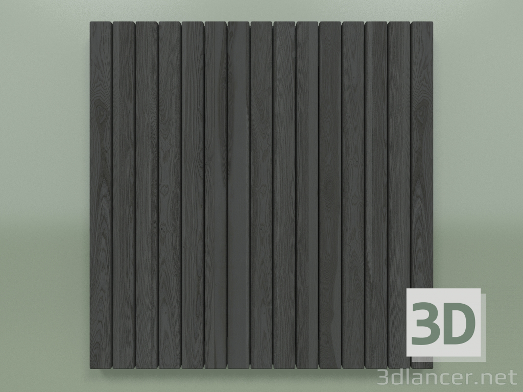 3D modeli 25X20 mm şeritli panel (koyu) - önizleme