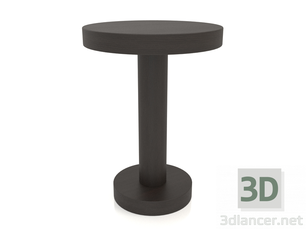 3d model Mesa de centro JT 023 (D=400x550, madera marrón oscuro) - vista previa