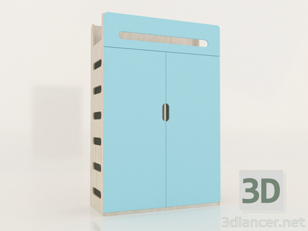 3D Modell Kleiderschrank geschlossen MOVE WB (WBMWB2) - Vorschau