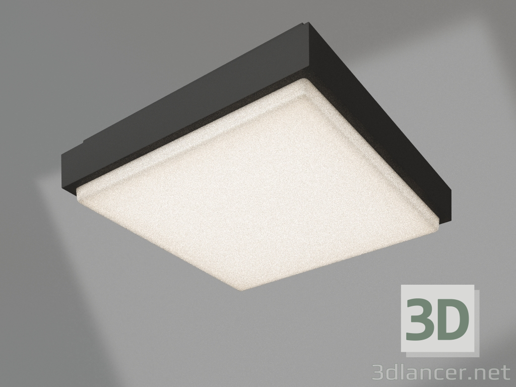 3D modeli Lamba LGD-AREA-S175x175-10W Warm3000 (GR, 110 derece, 230V) - önizleme