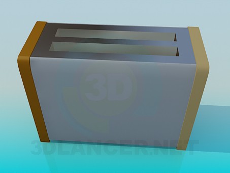 3D Modell Toaster - Vorschau