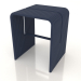 3d model Stool (blue) - preview