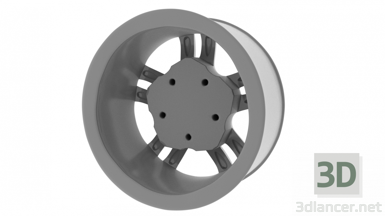 modèle 3D de Original Cast Chevrolet Niva acheter - rendu