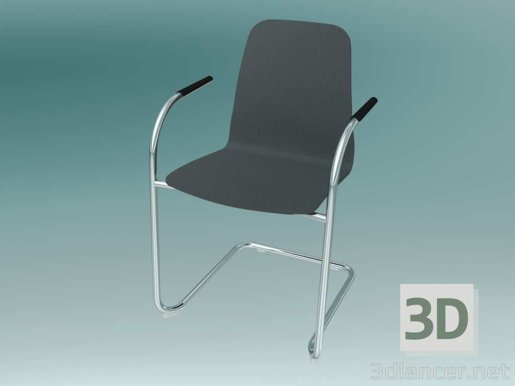 3d model Silla de visita (K11V1 2P) - vista previa