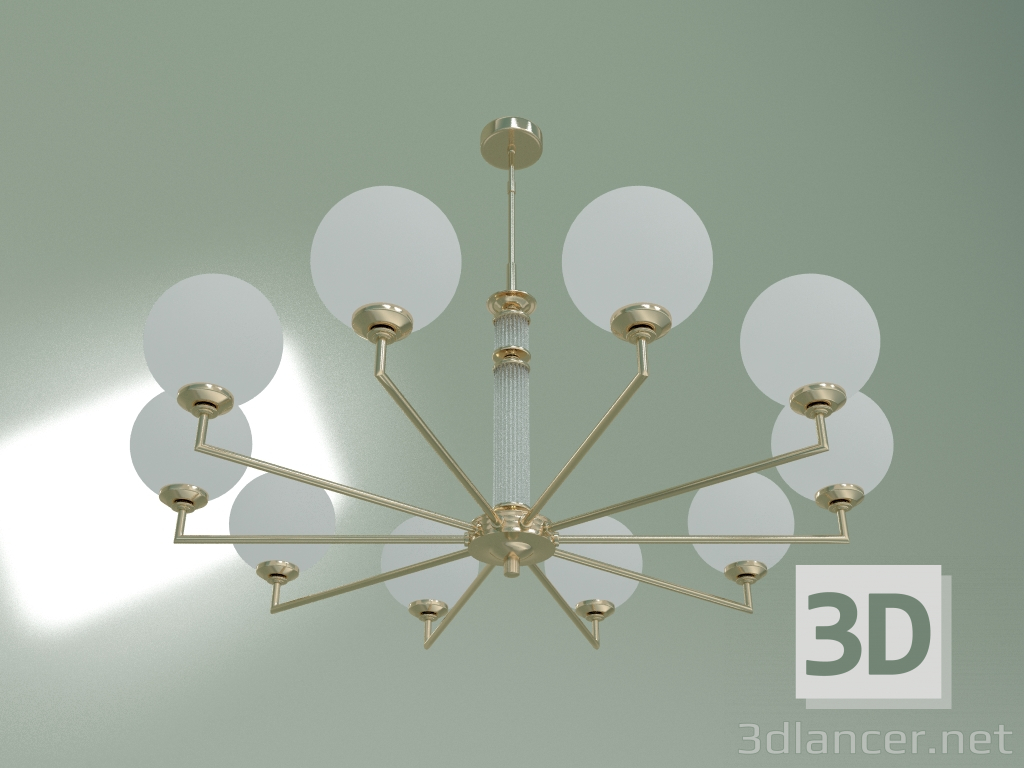 3d model Chandelier ARTU GLASS ART-ZW-8 (Z) G - preview