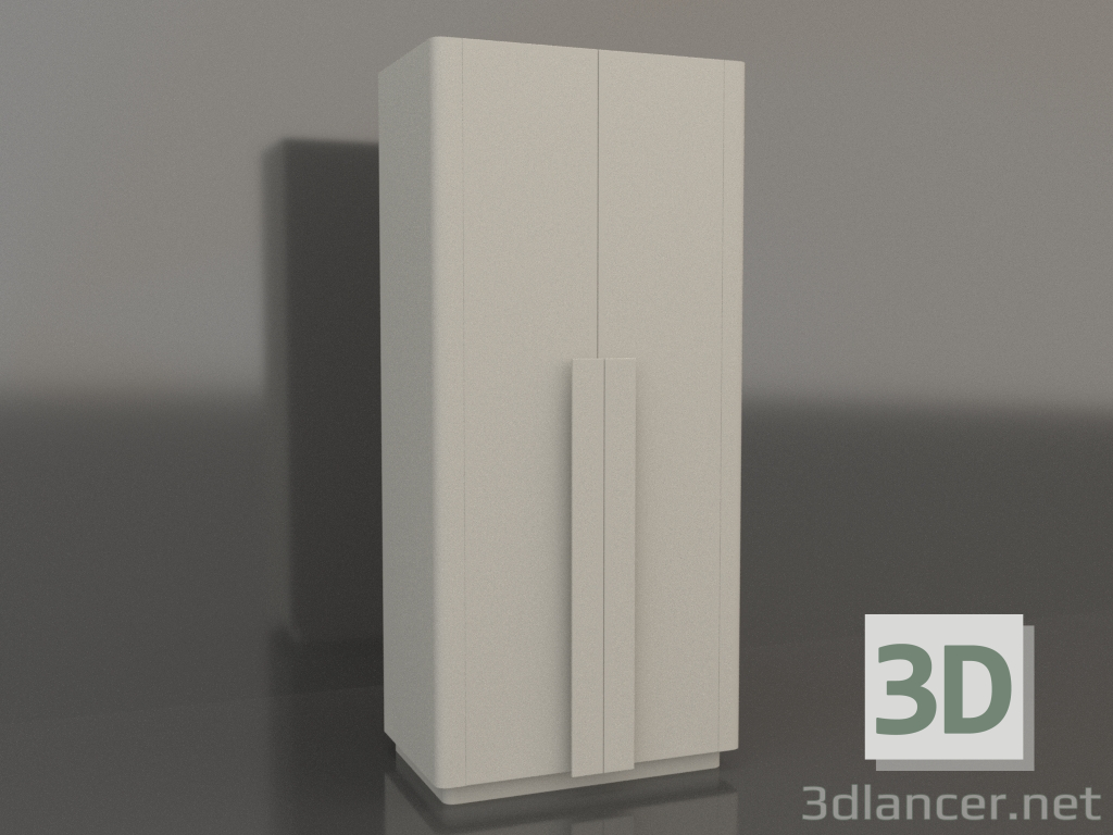 Modelo 3d Roupeiro MW 04 tinta (opção 3, 1000x650x2200, bege) - preview