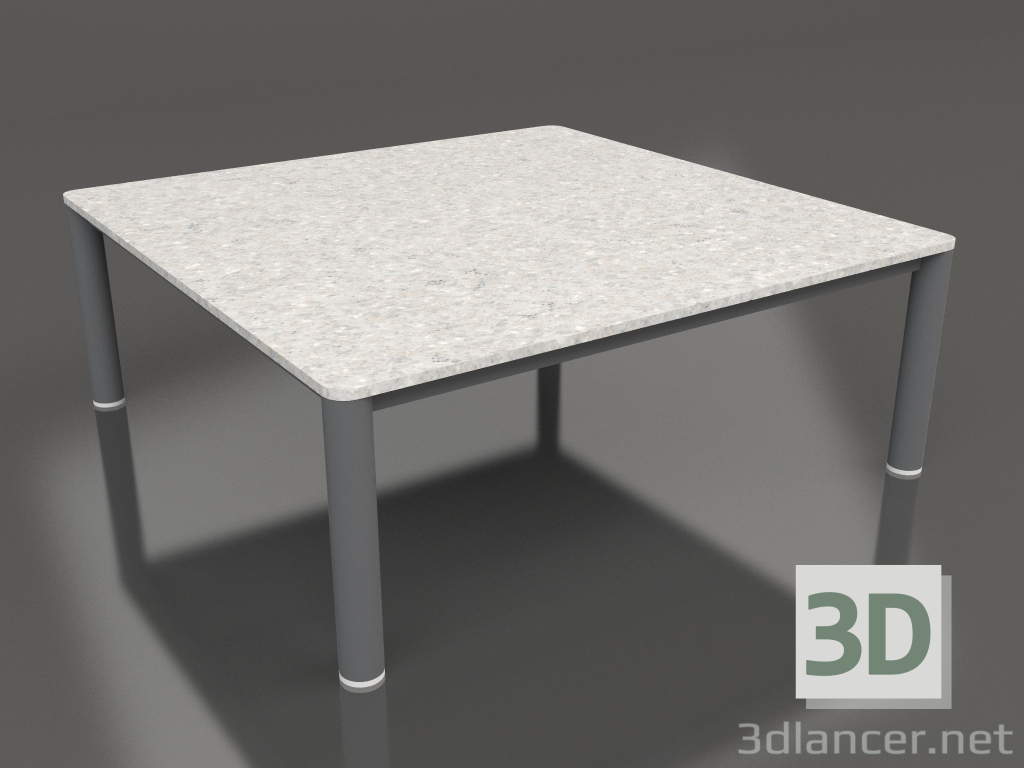 3d model Coffee table 94×94 (Anthracite, DEKTON Sirocco) - preview