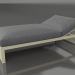 3d model Bed for rest 100 (Gold) - preview