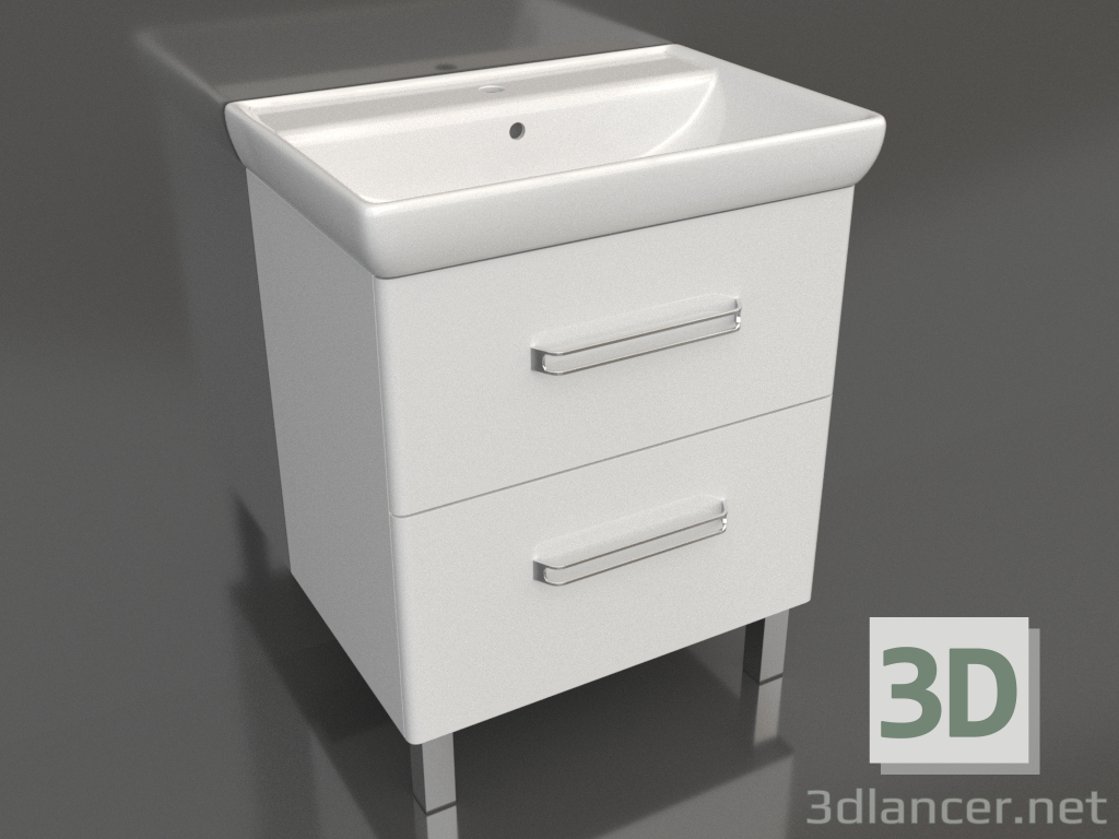 3D modeli Yer dolabı 70 cm (Neo.01.07) - önizleme