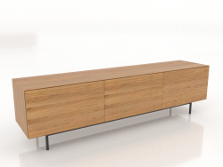TV-Schrank 4 1800 mm (Eiche natur)