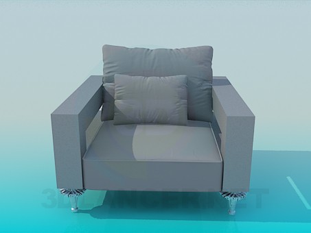 3d model Wide seat - preview