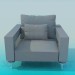 3d model Wide seat - preview