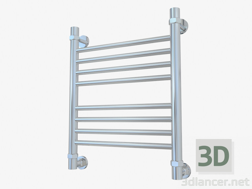 modèle 3D Porte-serviettes chauffant droit Bohême (500x400) - preview