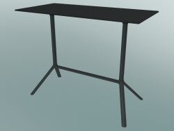 Mesa MIURA (9586-71 (70x140cm), H 103cm, preto, preto)