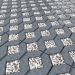 3d Lawn concrete lattice "MEBA" model buy - render