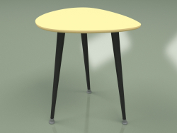 Table d'appoint Drop (jaune ocre)