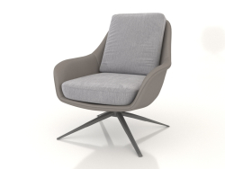 Fauteuil Form (gris-marron)