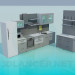 3d model Muebles para cocina - vista previa