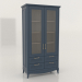 3d model Two-door showcase cabinet 1 (Ruta) - preview